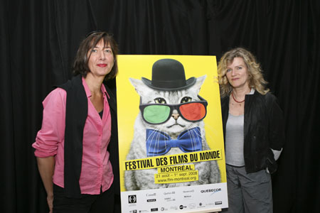 Director Ulla Wagner and actress Barbara Sukowa, The Invention Of Curried Sausage
